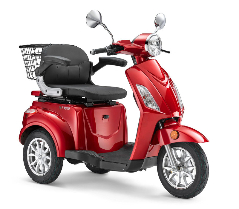 Dreirad Luxxon E3800 rot
